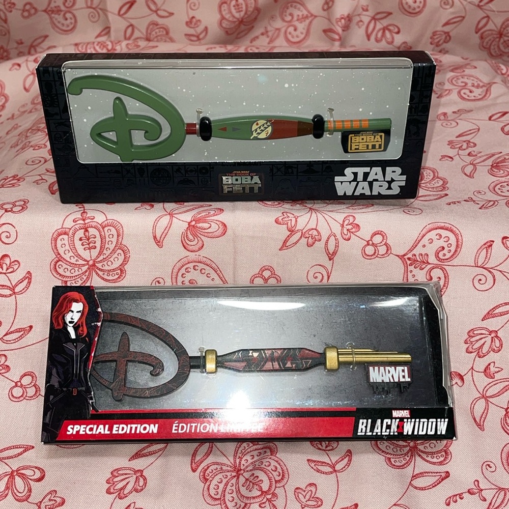 Disney Marvel, Star Wars keys new in box